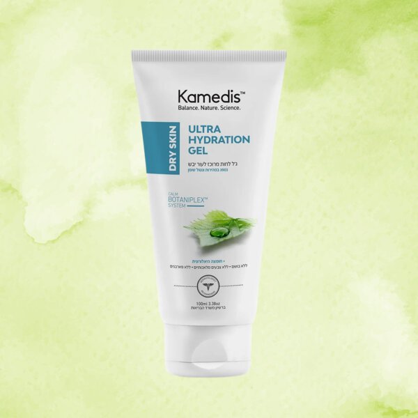 ULTRA HYDRATION GEL ג'ל לחות מרוכז לעור יבש | kamedis קמדיס | 100 מ"ל