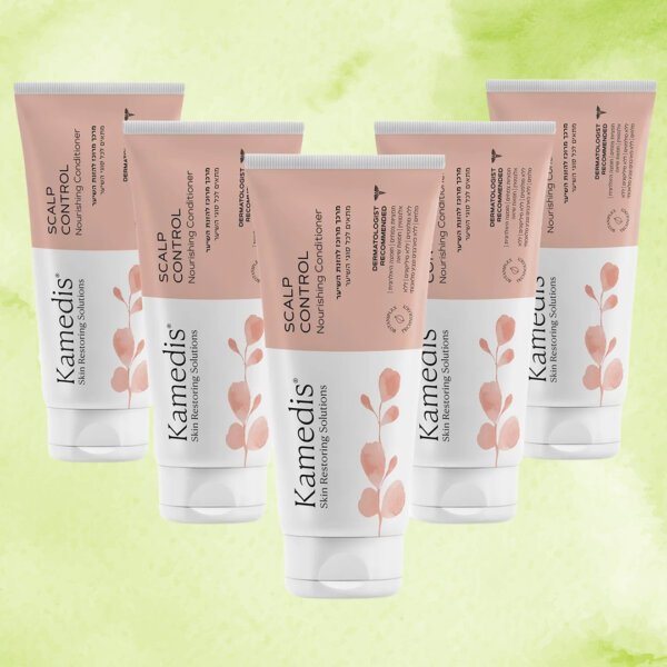 Scalp Control מרכך מרוכז להזנת השיער - 5 יחידות | kamedis קמדיס | 1,000 מ"ל