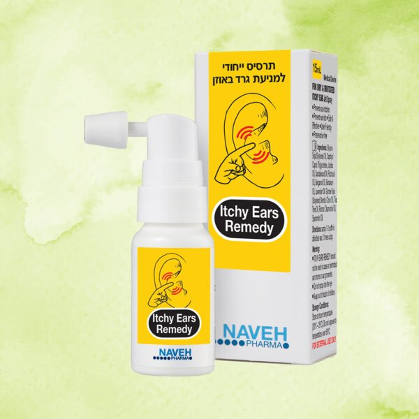 ITCHY EARS REMEDY | נוה פארמה | 30 מ''ל