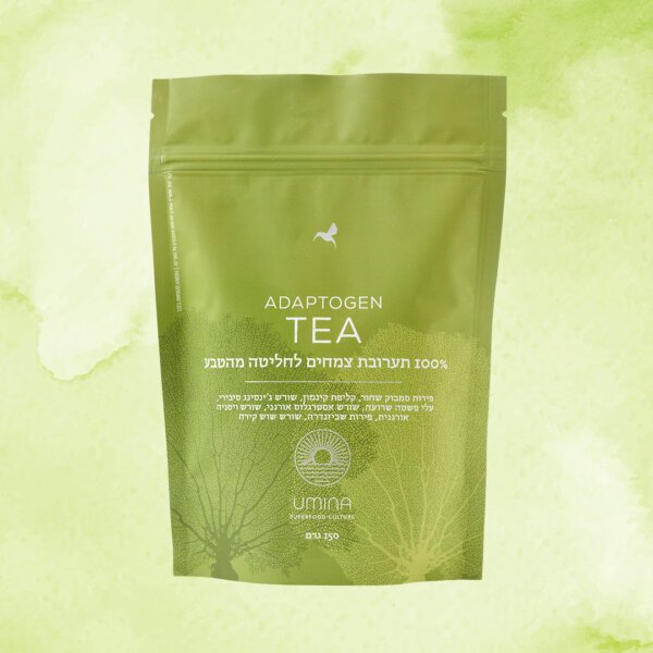 תערובת חליטת צמחים אדפטוגנים ADAPTOGEN TEA |  אומינה | 150 גרם
