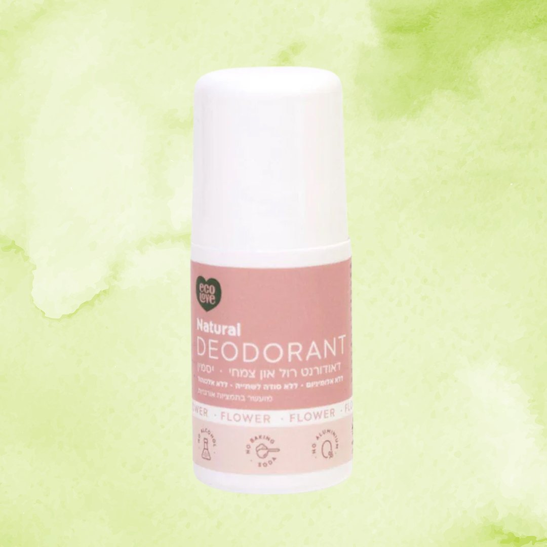דאודורנט טבעי בניחוח יסמין | ecoLove | מ''ל 50