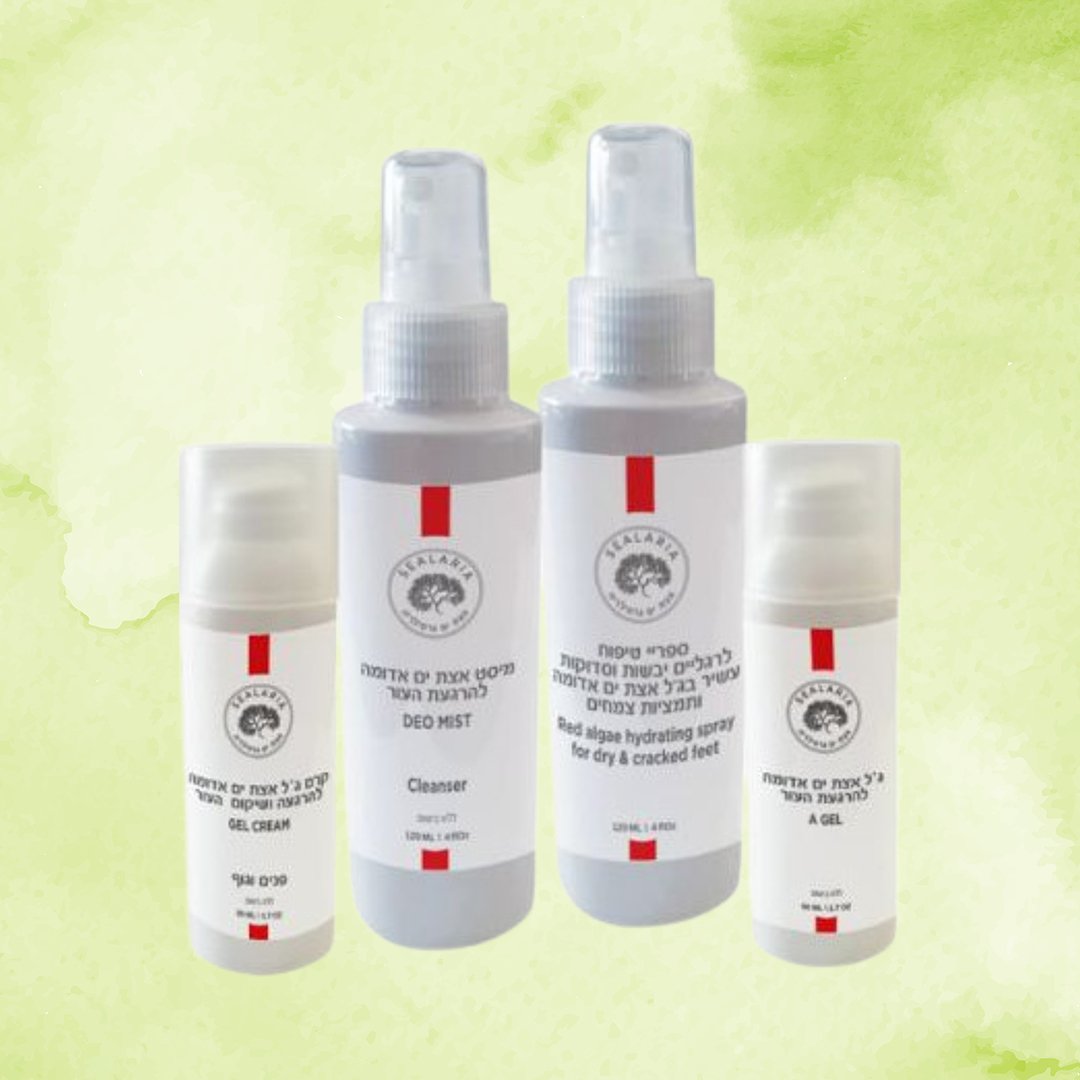 ערכת מוצרי סילריה אצה אדומה | סילריה