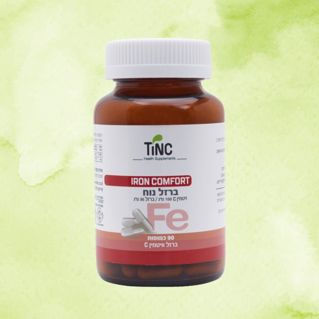 ברזל נוח 36 מ"ג | טינקטורה טק | 90 טבליות