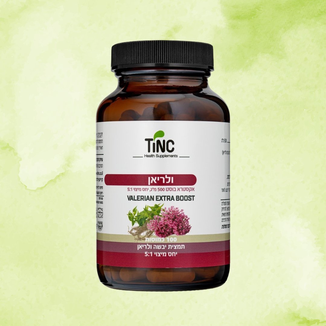 שורש ולריאן | טינקטורה טק | 100 כמוסות