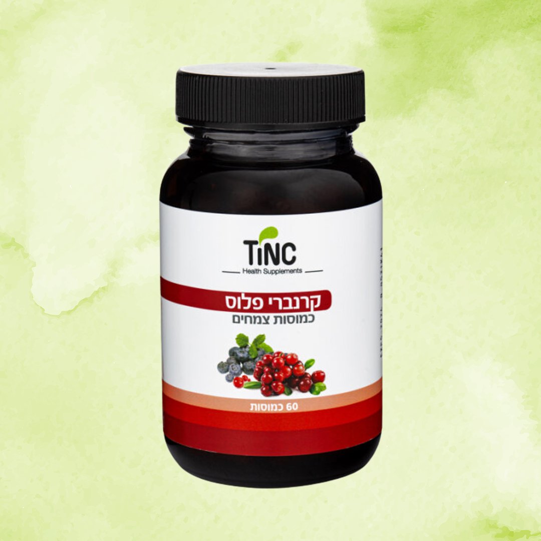 קרנברי פלוס | טינקטורה טק | 60 כמוסות