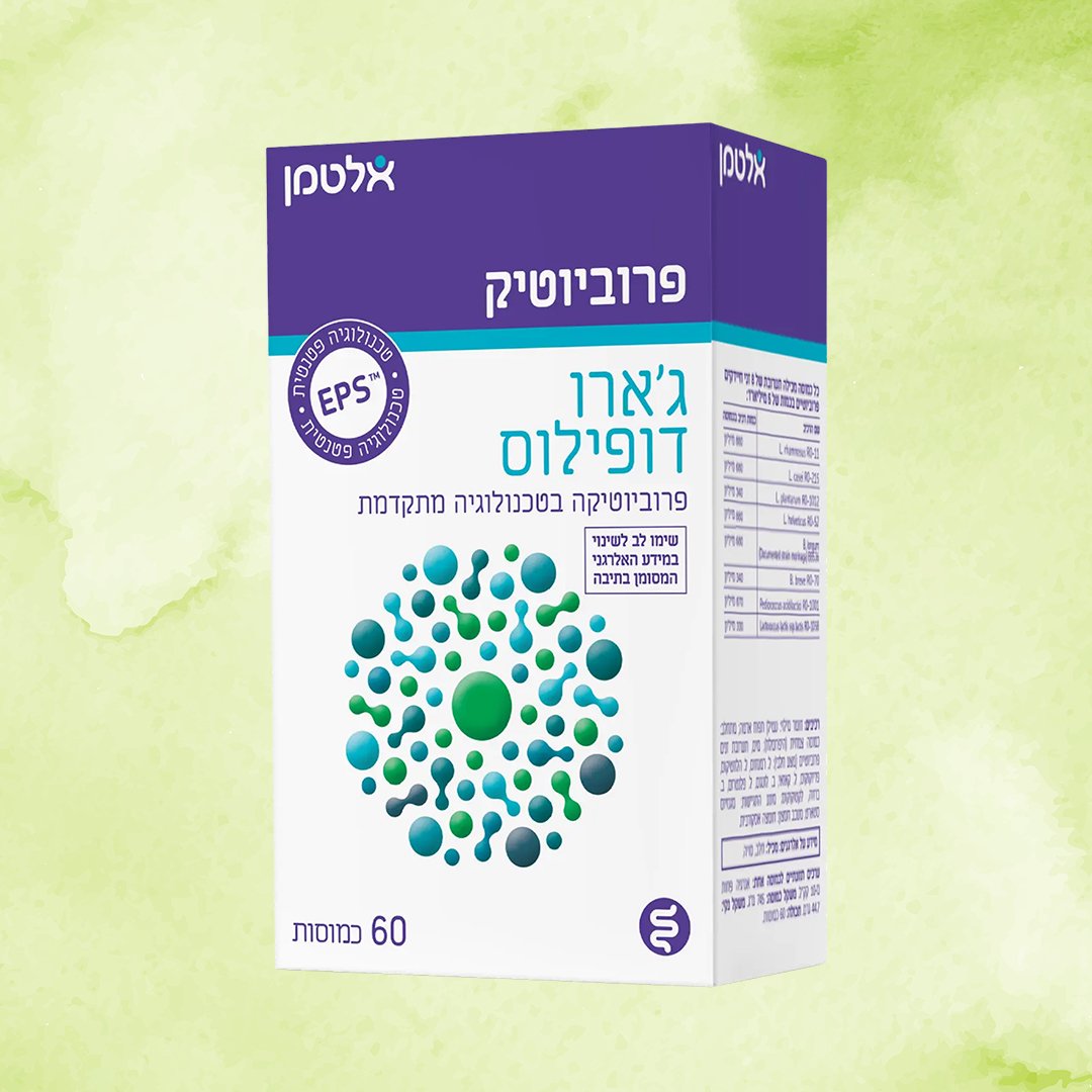 פרוביוטיק ג'ארו דופילוס | אלטמן | 60 כמוסות