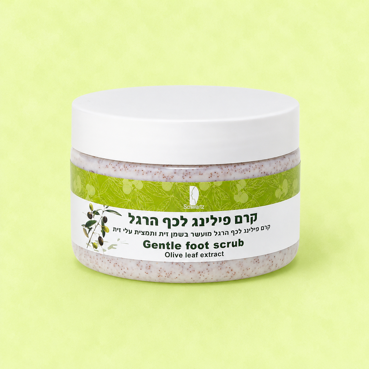 קרם פילינג לכף הרגל | Schwartz | מ"ל 250