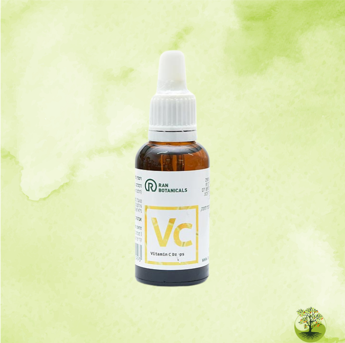 Vitamin C Drops ויטמין C טיפות | Ran Botanicals ראן בוטניקלס | 30 מ"ל